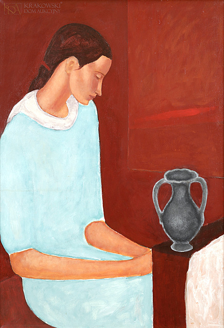 "Portret kobiety z amforą" (1991)