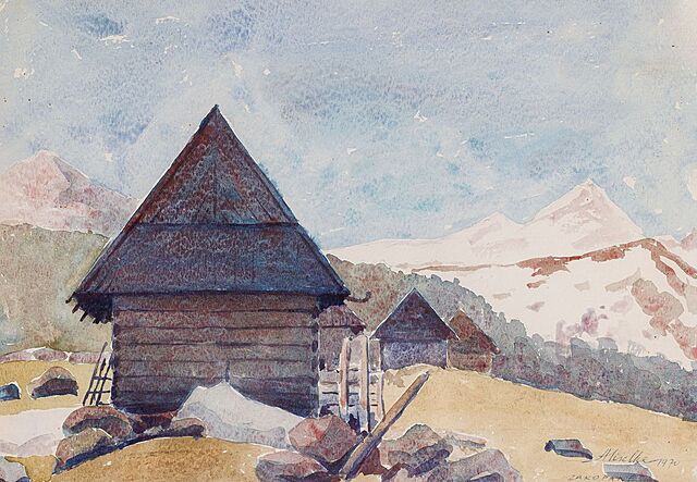 WIDOK NA KASPROWY, 1970