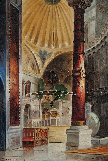 WNĘTRZE HAGIA SOFIA