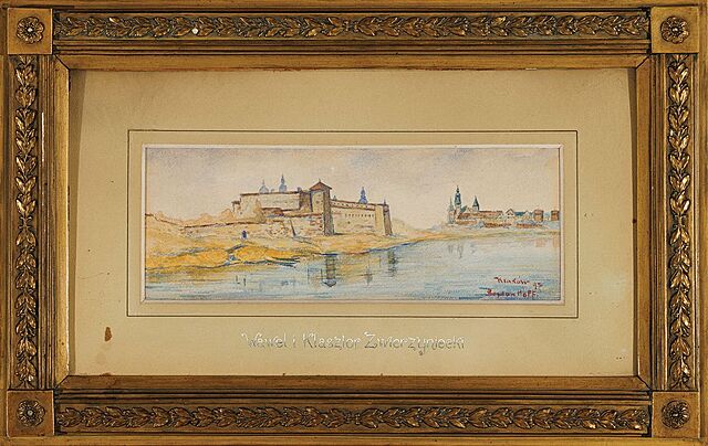 KLASZTOR NA ZWIERZYŃCU KRAKOWSKIM, 1897