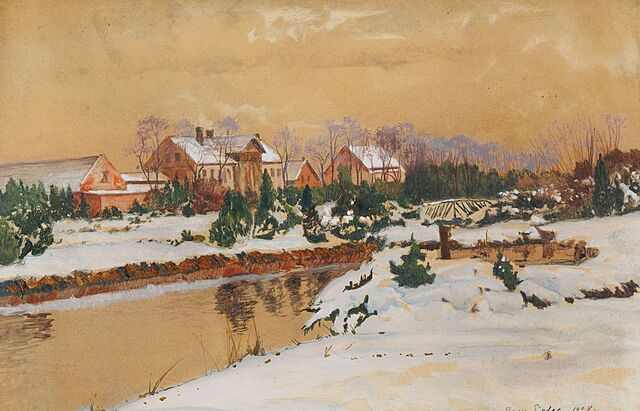 WIDOK JUTROSINA, 1908