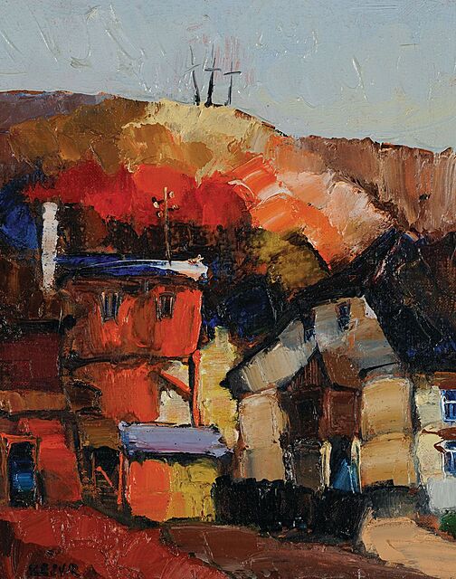 KAZIMIERZ DOLNY Z GÓRĄ TRZECH KRZYŻY, 1990