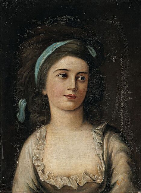 PORTRET ZOFII POTOCKIEJ, XIX w.