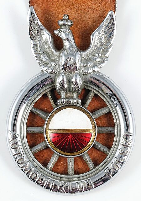 EMBLEMAT, AUTOMOBILKLUB POLSKI wz. 1924