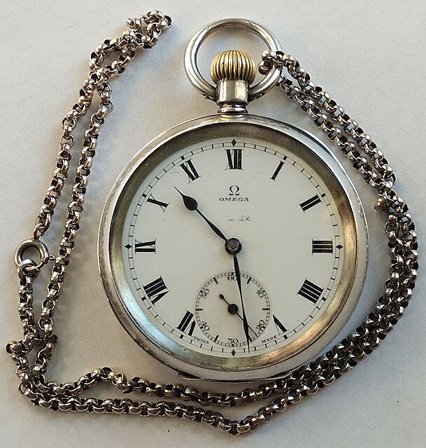 ZEGAREK OMEGA, 1913-14