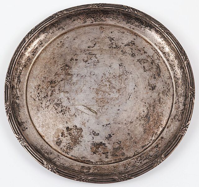 TALERZ, Rosja, Petersburg, Ignatij Fiedorow Czekalin, 1841