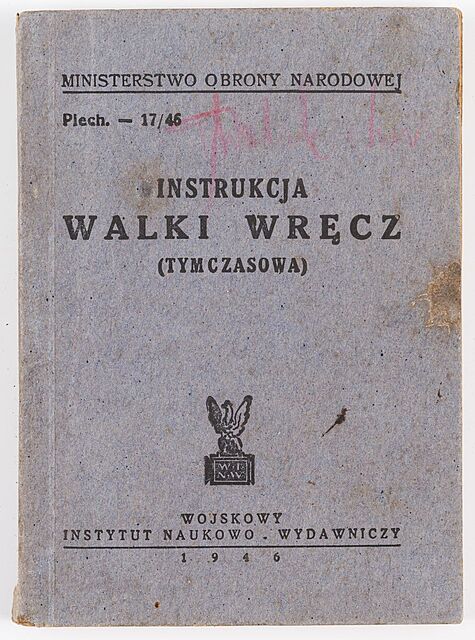 INSTRUKCJA WALKI WRĘCZ (TYMCZASOWA)