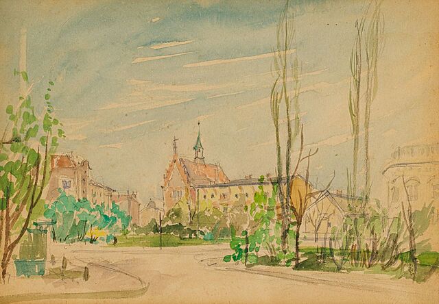 PLANTY KRAKOWSKIE, 1956