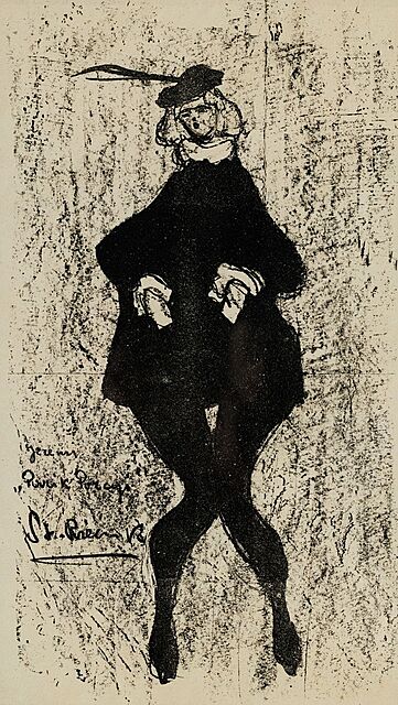 BRONISŁAW JEREMI JAKO PAZIK PORCJI W SZTUCE SZEKSPIRA „KUPIEC WENECKI”, 1904