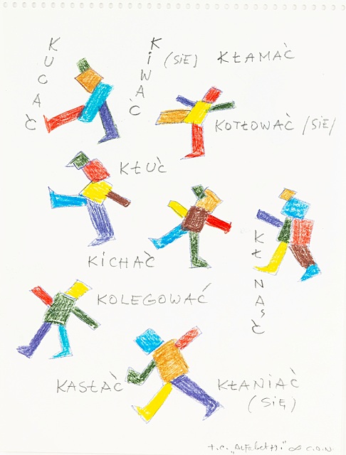 K, z serii "Alfabet", 1979