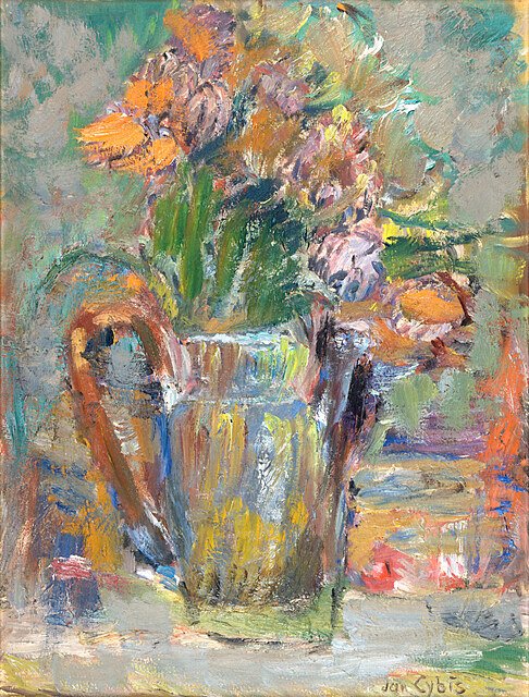 Kwiaty w cynowym dzbanuszku, 1949