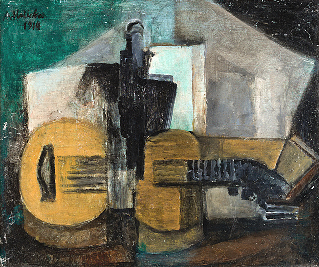 Still life with guitar