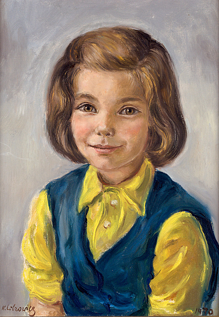 Portret dziewczynki, 1970