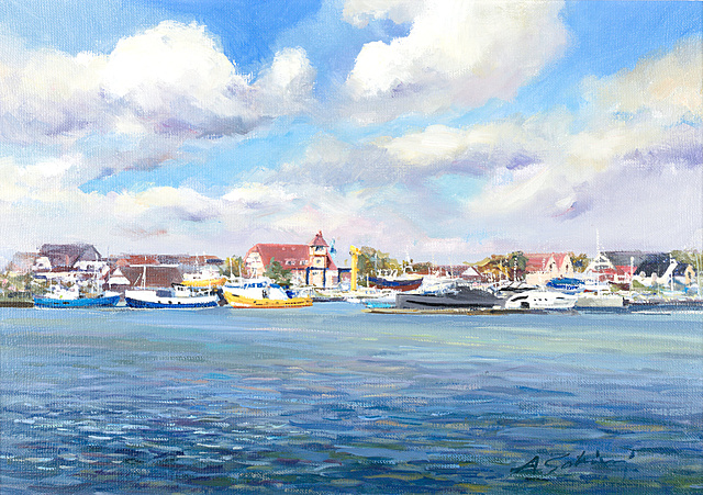 Widok na port