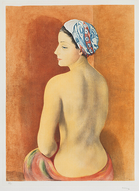 Akt w turbanie, 1952