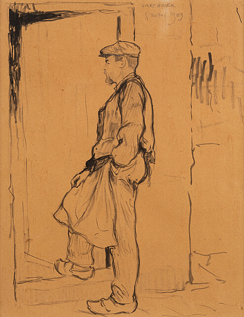 Mężczyzna w fartuchu, 1903