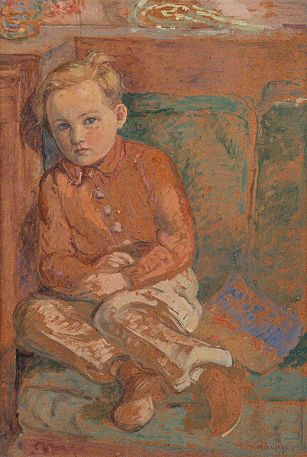 Portret dziecka, ok. 1935–1940