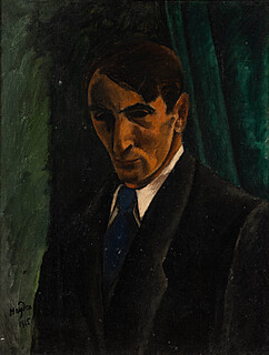 Autoportret malarza, 1915