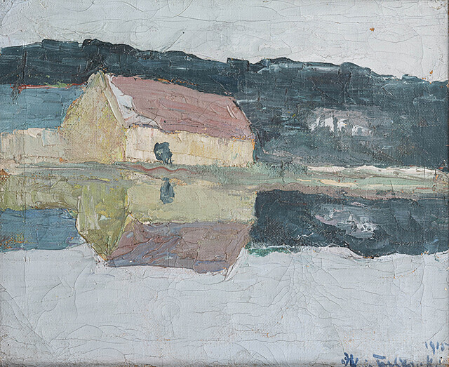 Dom nad wodą, Morbihan, 1915