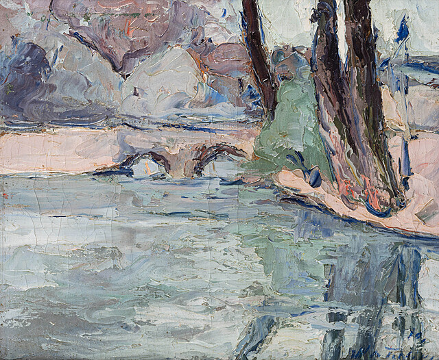 Brzegi Sekwany, Paryż, 1920