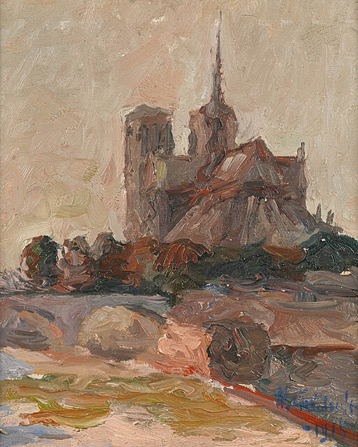 Katedra Notre-Dame w Paryżu, 1915