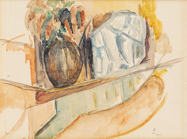 Kompozycja z wazonem, 1912