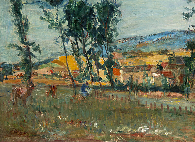 Pejzaż z okolic Tuluzy, ok. 1941
