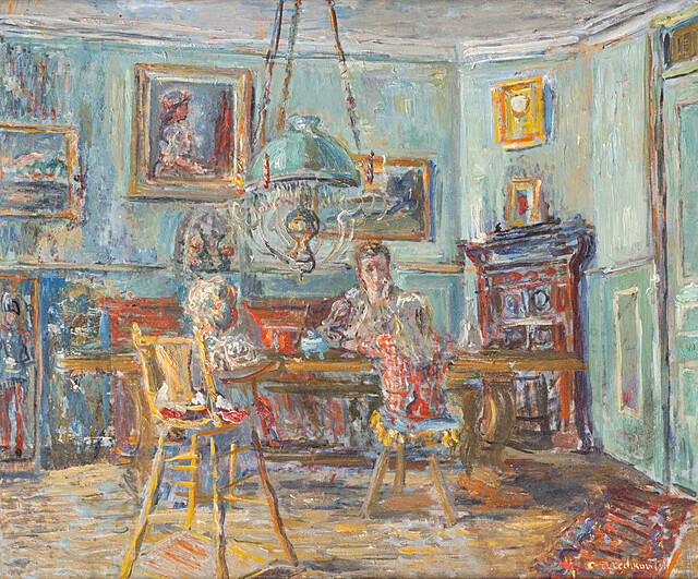 Obiad przy rue Boulard – Madame Terechkovitch z córkami
