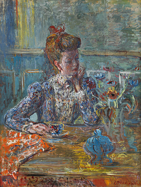 Yvette przy herbacie, rue Boulard