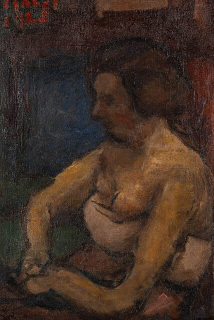 Kobieta w gorsecie, 1928