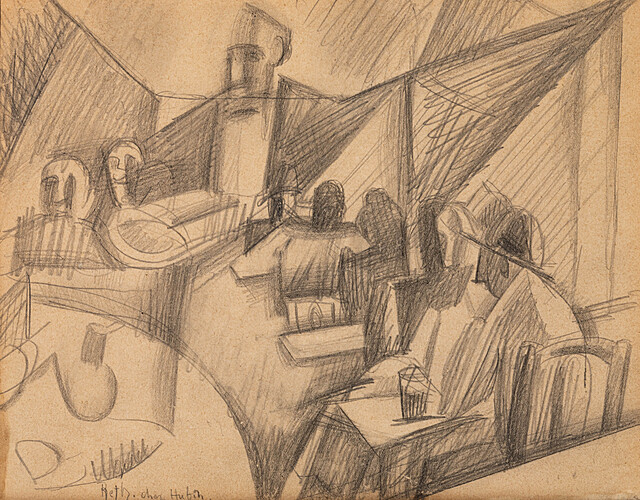 Restauracja Hubin, 1912