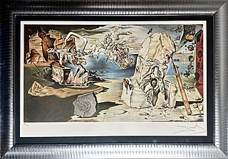 L'Apothéose d'Homère - Rêve éveillé de Gala (Apoteoza Homera - Marzenie Gali), 1974