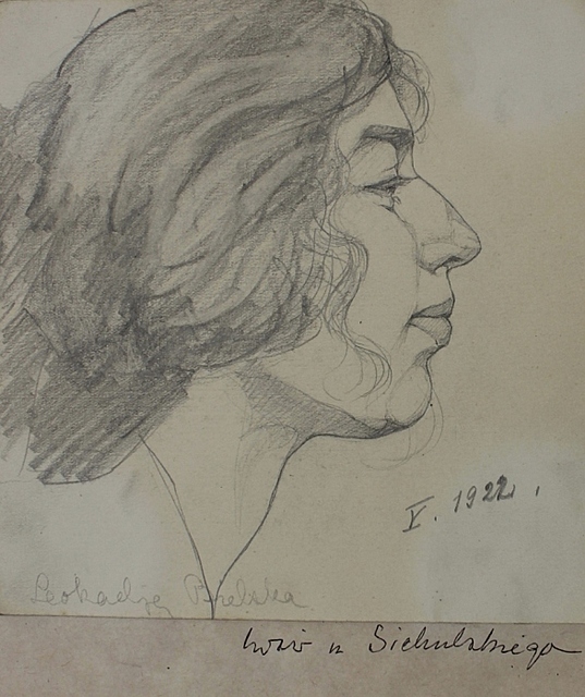 Leokadia Bielska[Lwów u Sichulskiego], 1922
