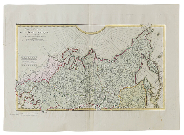 [Rosja] E. Mentelle, Russie Asiatique, 1795