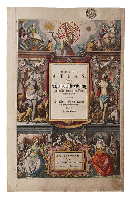 Karta z atlasu Jansoniusa, 1647