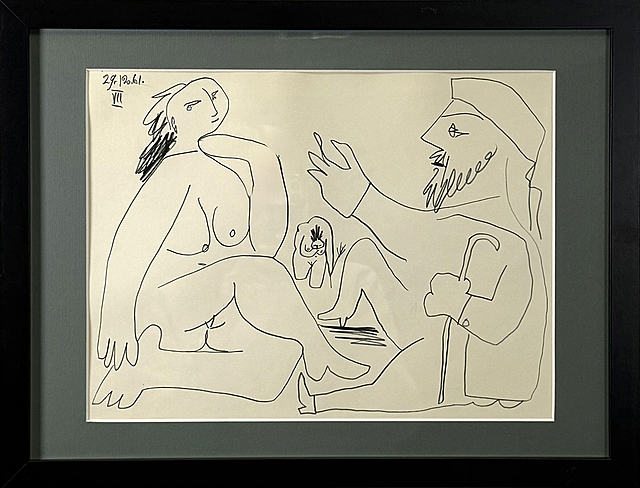 z cyklu Les Dejeuners, 1962