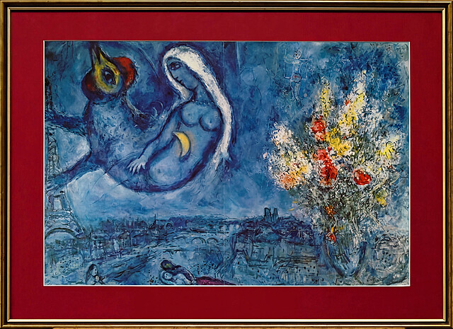Kurczak i bukiet, 1960