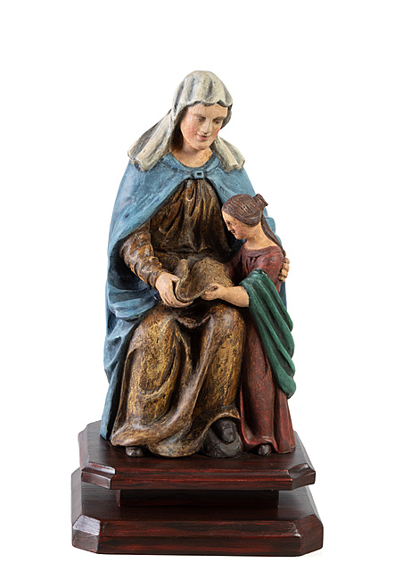 Figura świętej Anny i małej Marii