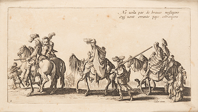 z cyklu Cyganie, Romowie w drodze (2), 1621-1625