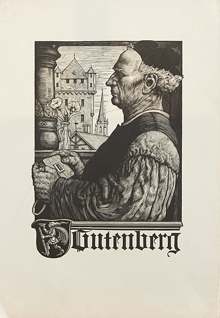 Portret Johanna Gutenberga