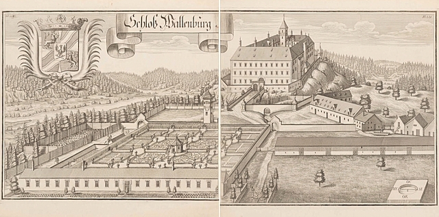 Zamek Wallenburg, 1701