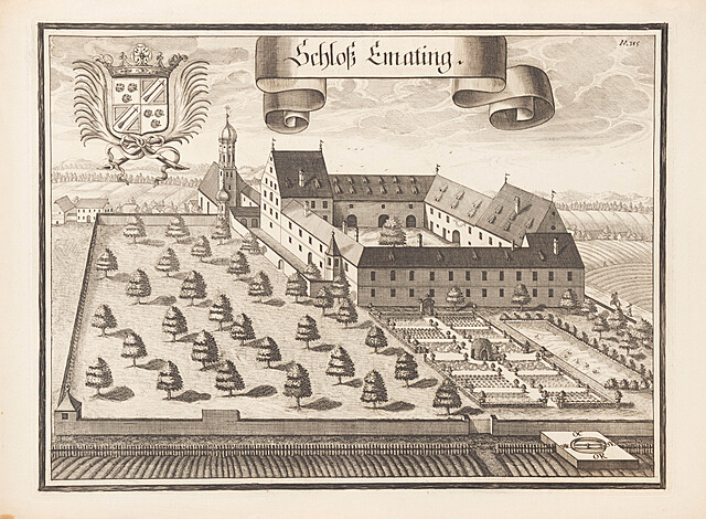Zamek Emating, 1701