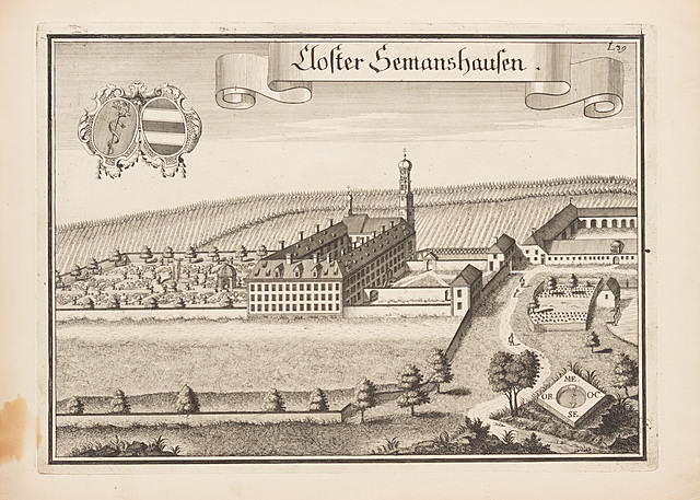 Klasztor Semanshausen, 1701