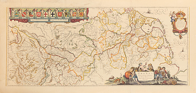 Mapa dorzecza Renu