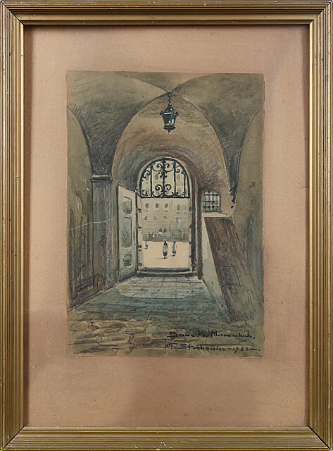 Brama Kamienicy Ks. Mazowieckich, 1937
