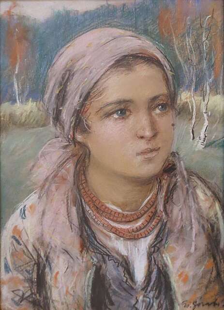 "PORTRET MŁODEJ GÓRALKI"