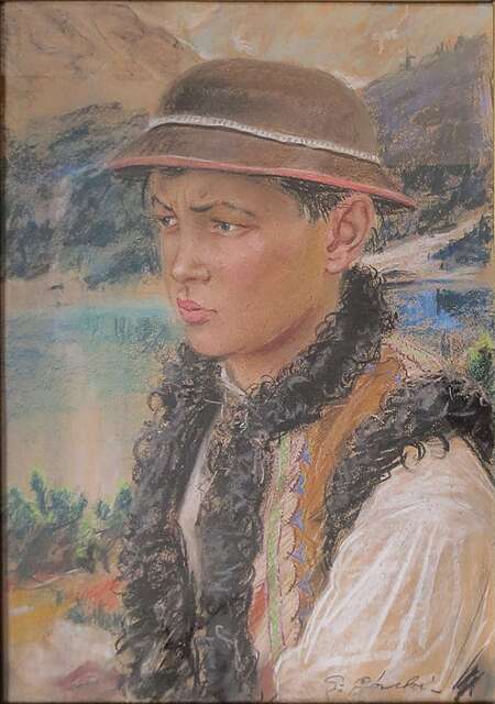 "PORTRET MŁODEGO GÓRALA"