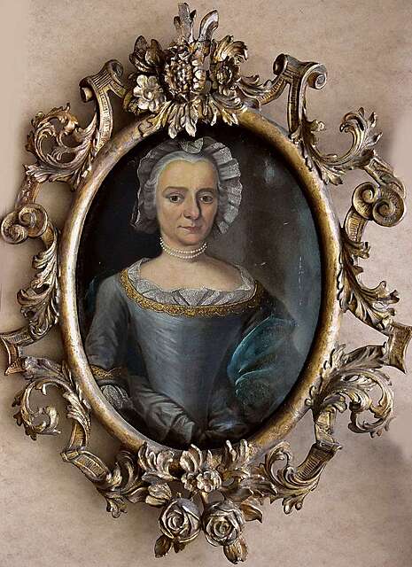 "PORTRET KOBIETY" P. XVIII WIEKU, BAWARIA