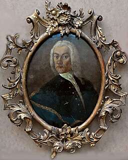 "PORTRET MĘŻCZYZNY" P. XVIII WIEKU, BAWARIA