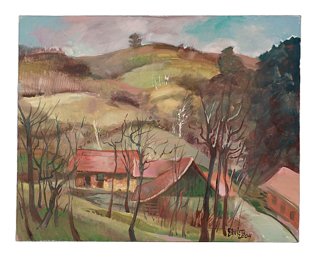 Beskid wiosną (Podolik), 2004